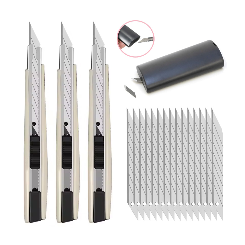 Hobby Knife Blade - 9MM intrekbaar utility mes met 30