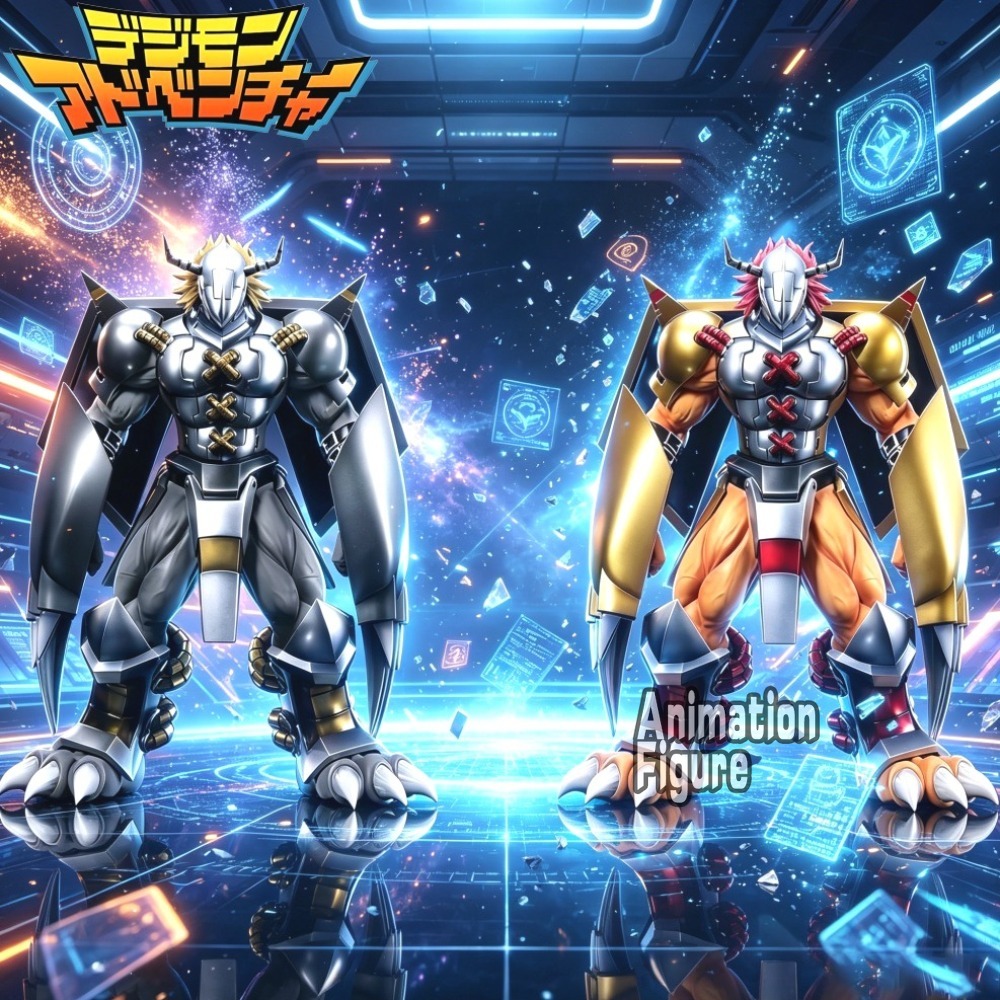 Model Kit Omegamon - 21 cm/8.27in Anime Digimon Adventure Figuur