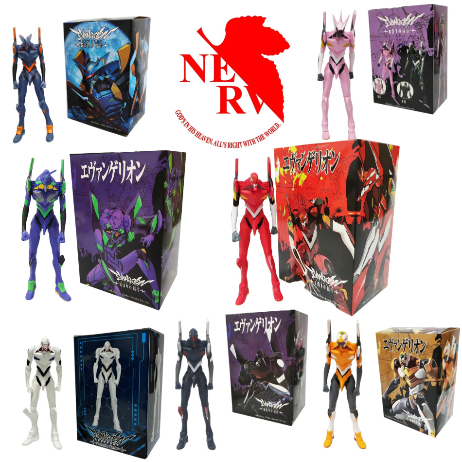 Model Kit Eva 01 - 7 stijlen Anime Figuur EVA Genesis