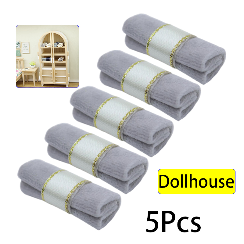 Model Kit House - 5 Stuks 1/12 Poppenhuis Mini Quilt