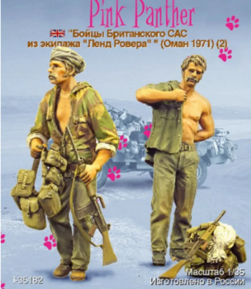 Model Kit Warhammer - 1/35 Schaal Hars Figuur Model Kit