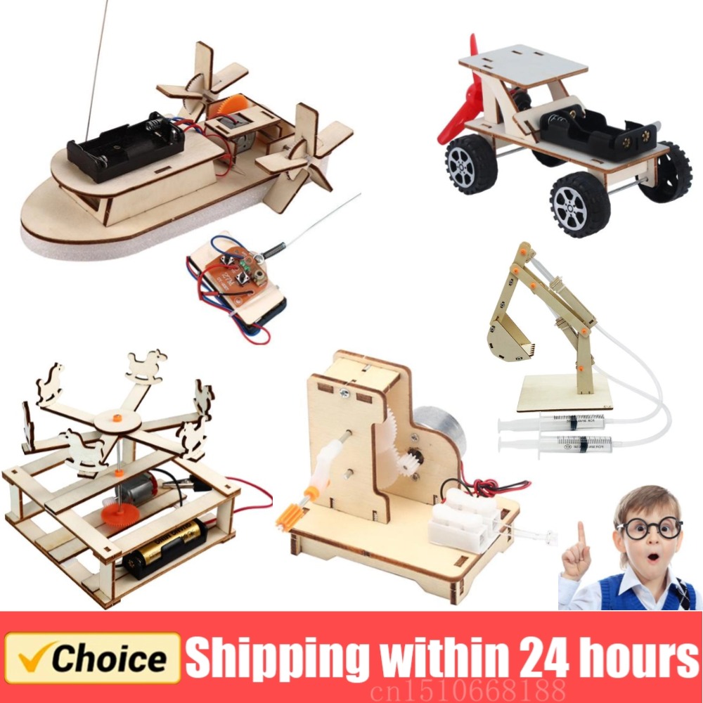 Model Kit Fantasy - Diy Boat Model Science Speelgoed Kids