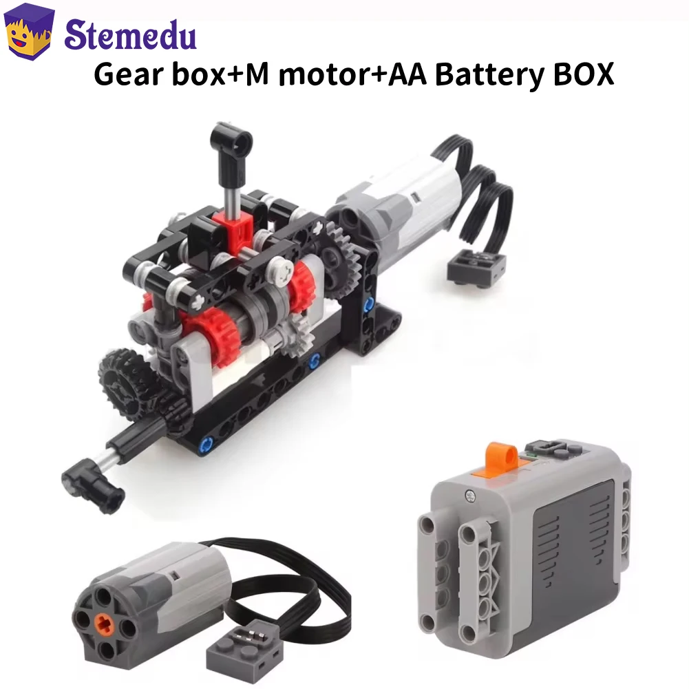 Model Kit Chemistry - Moc High-Tech 4 Snelheden Versnellingsbak Handgeschakelde