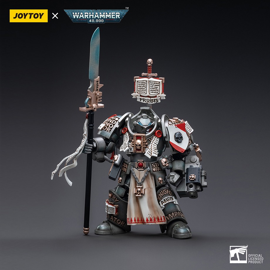 Model Kit Warhammer - 【Accessoires】JOYTOY Warhammer 40k 1/18 Actiefiguren Grey