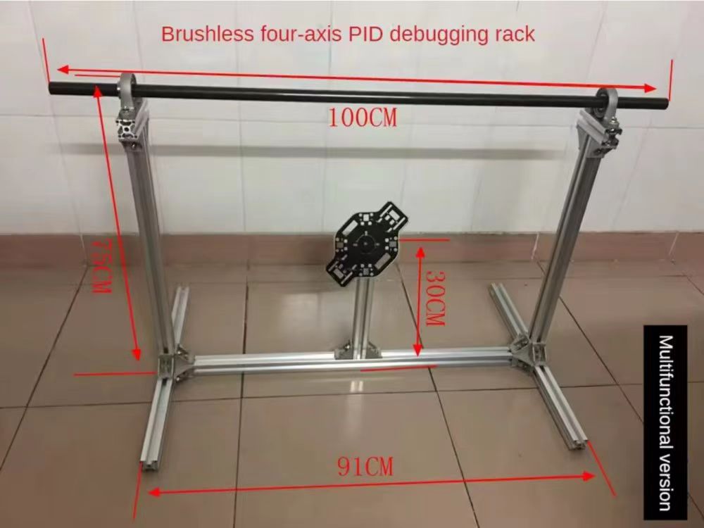 Model Kit Fantasy - 1m Grote 4-Axis Modelvliegtuig Universele Gimbal