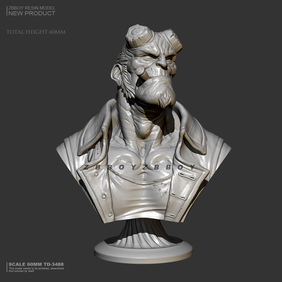 Model Kit Warhammer - 60Mm Resin Bust Model Kits Figuur