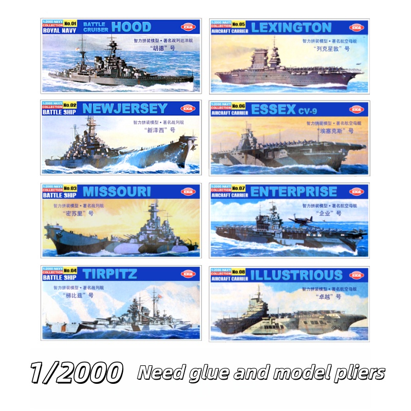 1/2000 Vliegdekschip USS New J - Model Kit Yamato recensie en prijs