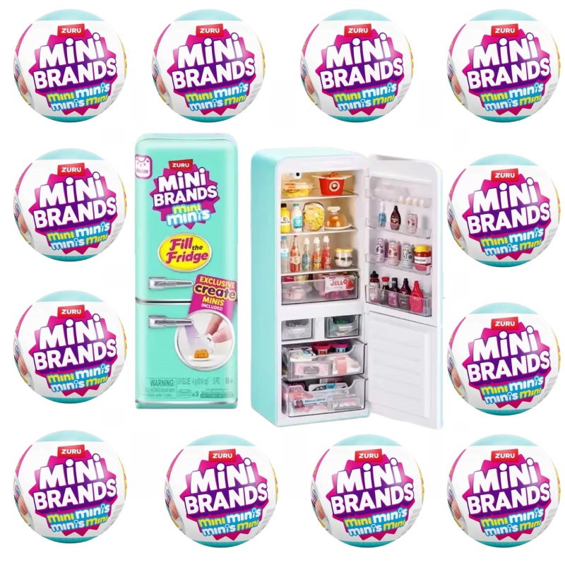 Nieuwe ZURU Mini Brands Koelka - Model Kit House recensie en prijs