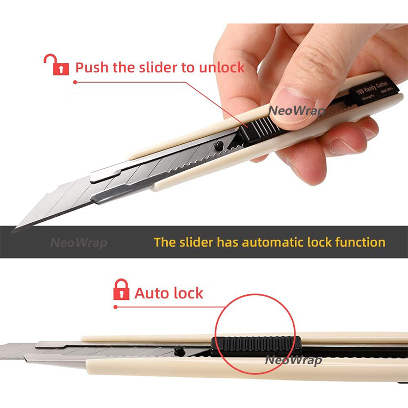9MM intrekbaar utility mes met - Hobby Knife Blade recensie en prijs