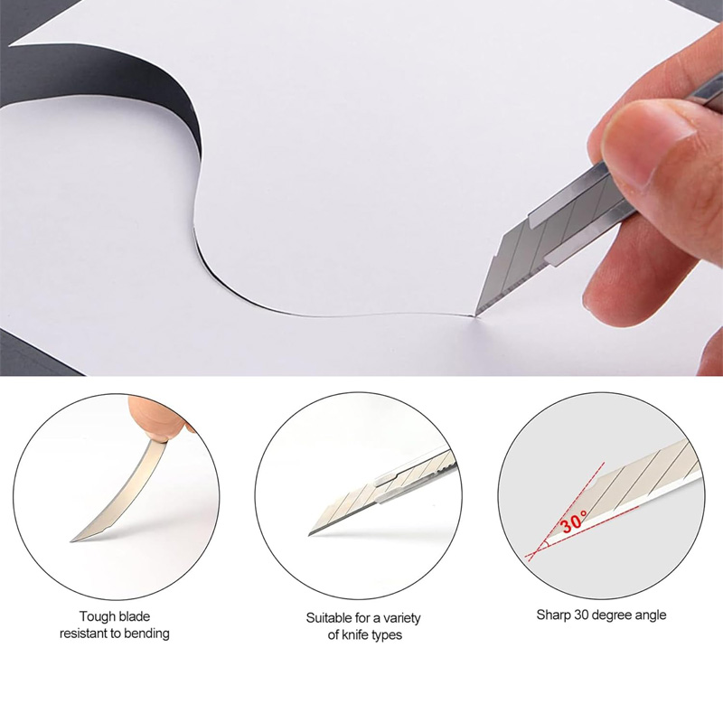 9MM intrekbaar utility mes met - Hobby Knife Blade recensie en prijs