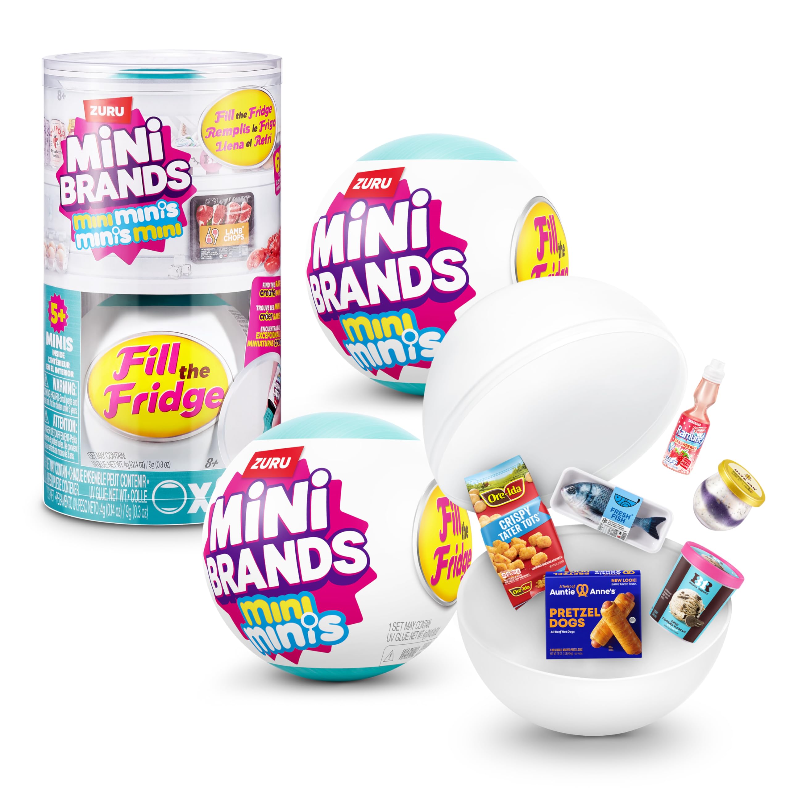 Mini Brands Fridge Mystery Bal - Model Kitchen Set Pvc recensie en prijs