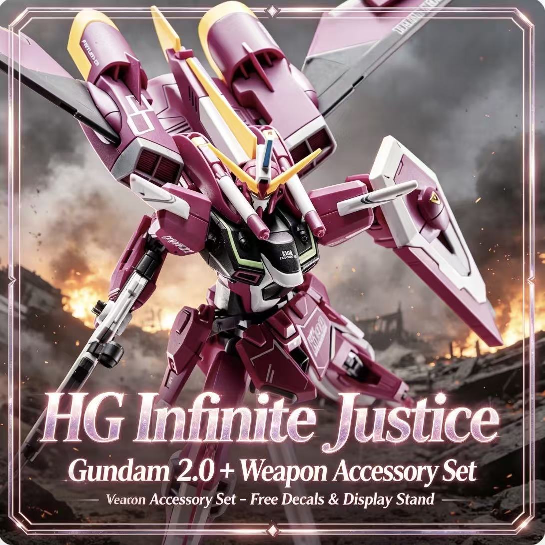231 HG 1/144 Infinite Justice  - Model Kit Non Gundam recensie en prijs