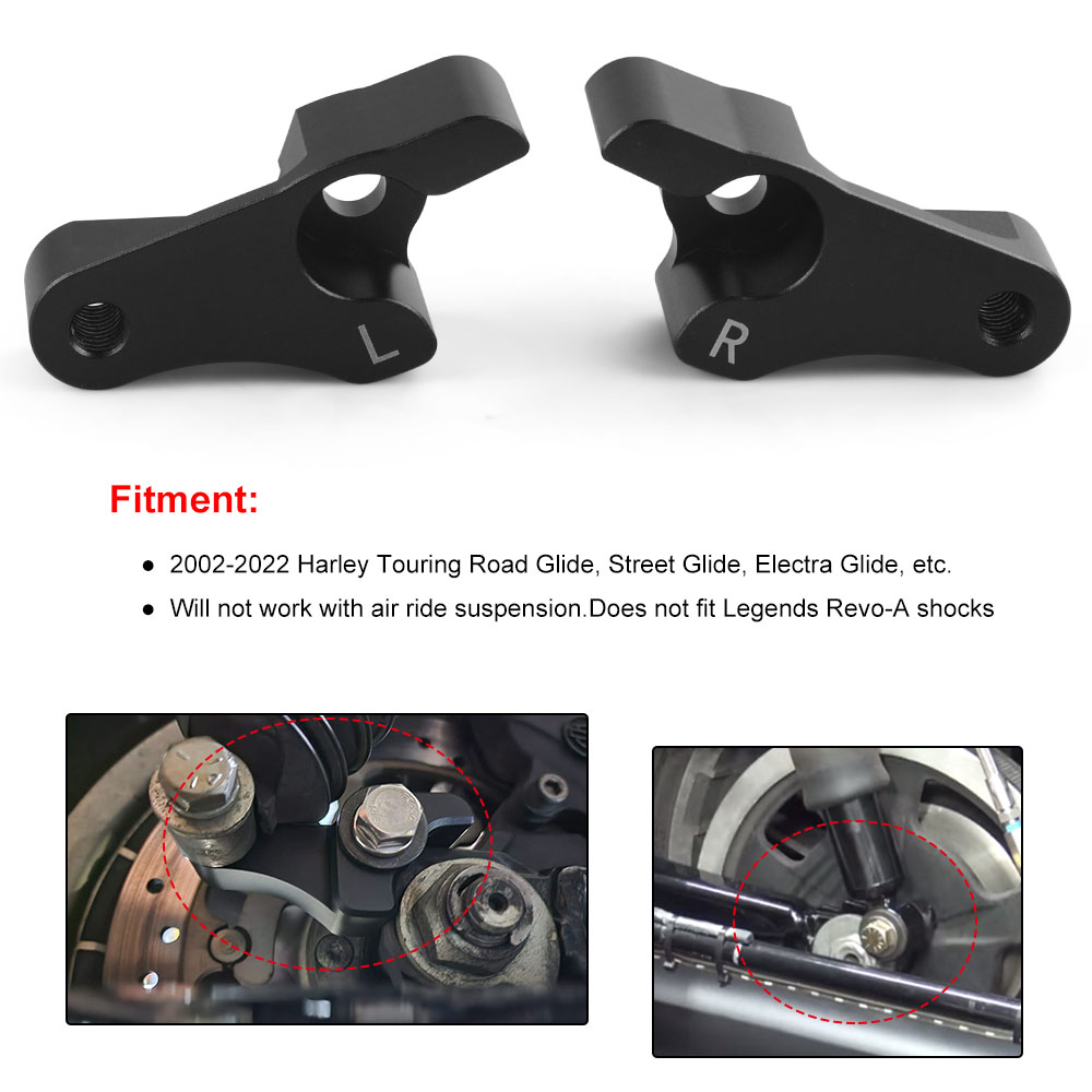 2-inch verlagingsblokken voor  - Model Kit Harley Davidson recensie en prijs