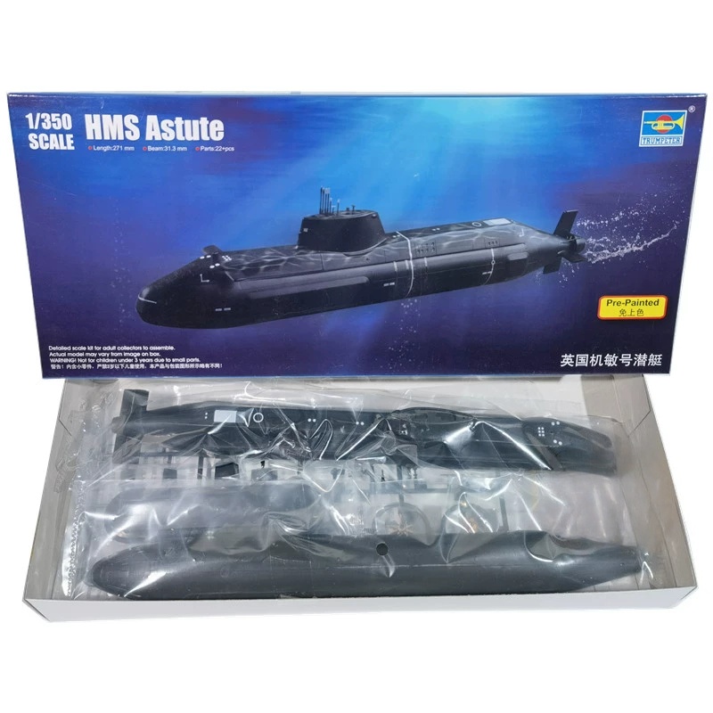 TRUMPETER 1/350 Schaal HMS Ast - Model Kit Yamato recensie en prijs