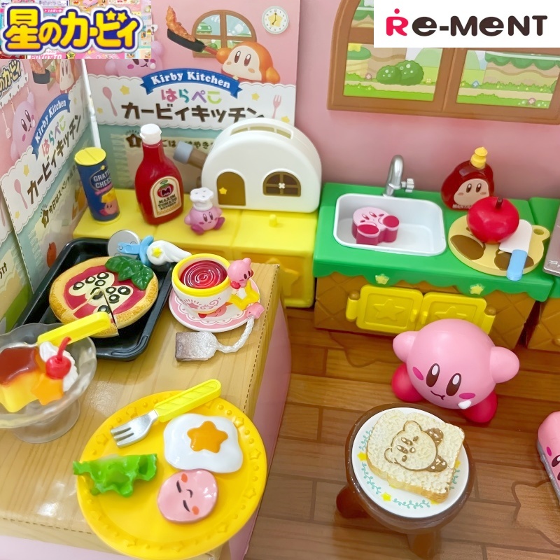RE-MENT Kirby Kitchen Miniatuu - Model Kitchen Set Pvc recensie en prijs