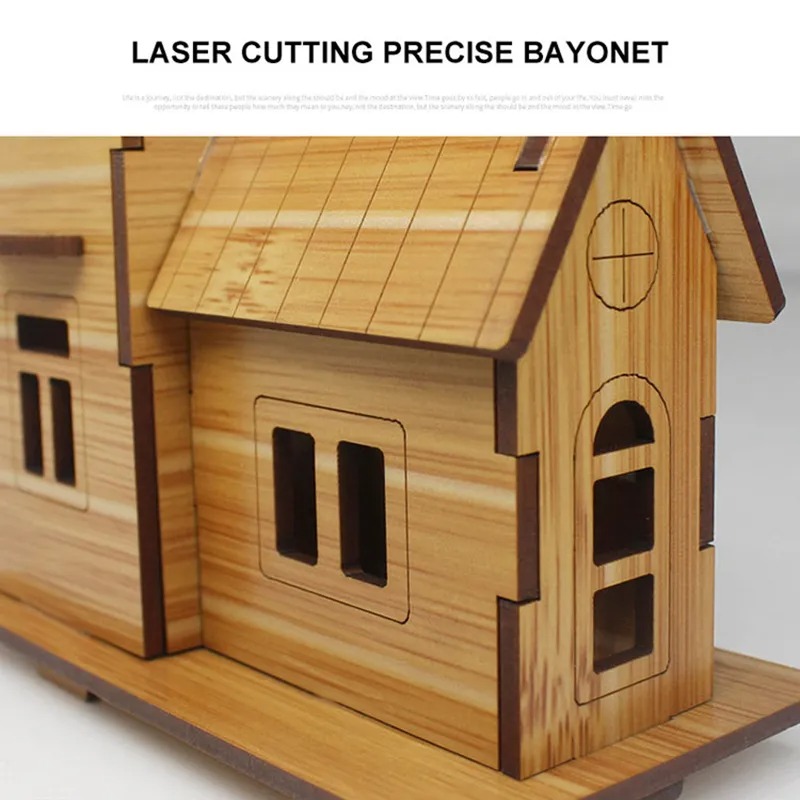 3D Houten puzzelmodel GamesCoz - Model Kit House recensie en prijs