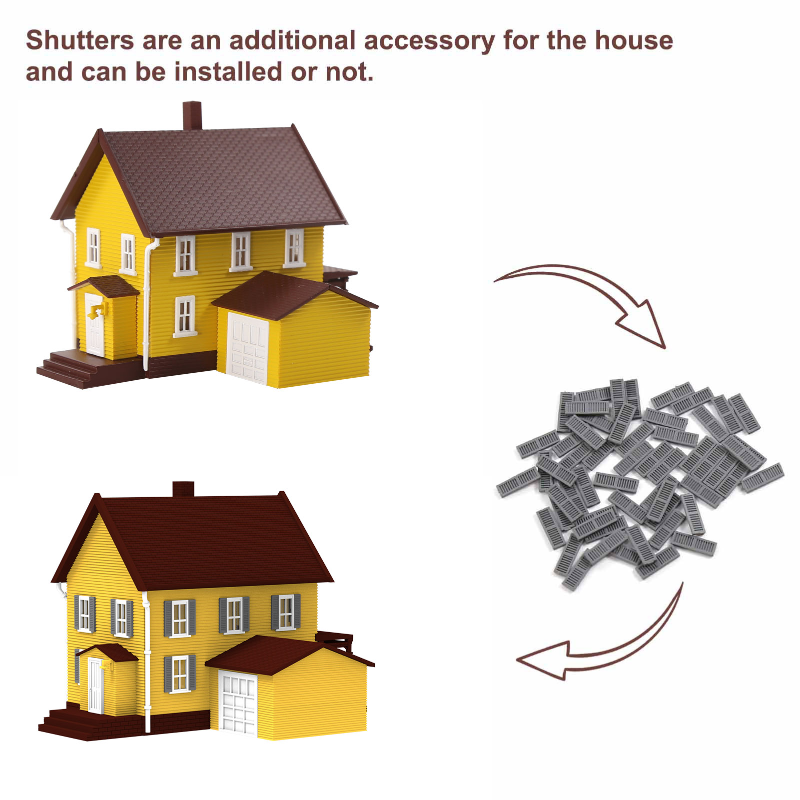 Evemodel N Schaal 1:160 Model  - Model Kit House recensie en prijs