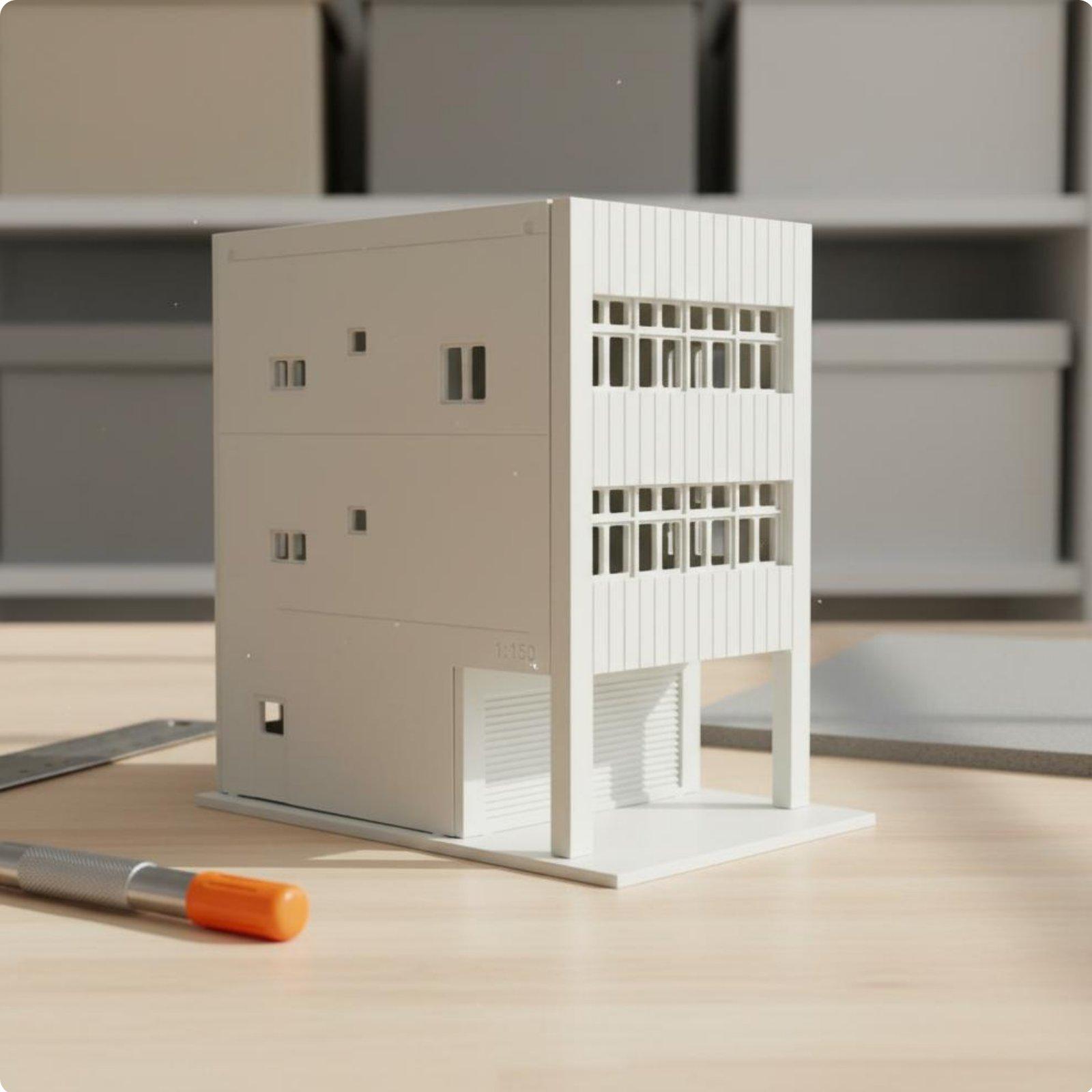 Bouwpakket miniatuur Japans hu - Model Kit House recensie en prijs