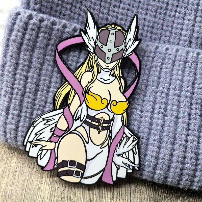 Digimon Angewomon metalen badg - Model Kit Digimon recensie en prijs