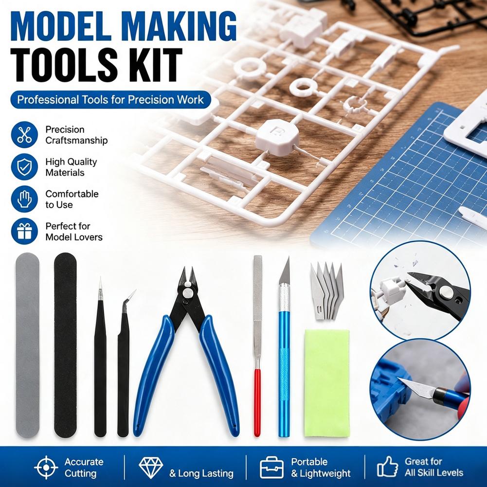 14-delige modelbouw gereedscha - Model Kit Nipper recensie en prijs