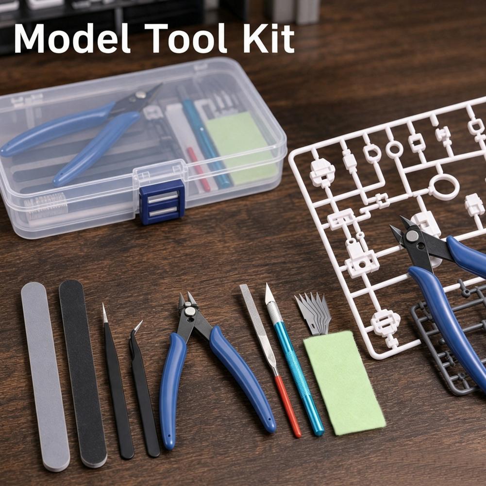 14-delige modelbouw gereedscha - Model Kit Nipper recensie en prijs
