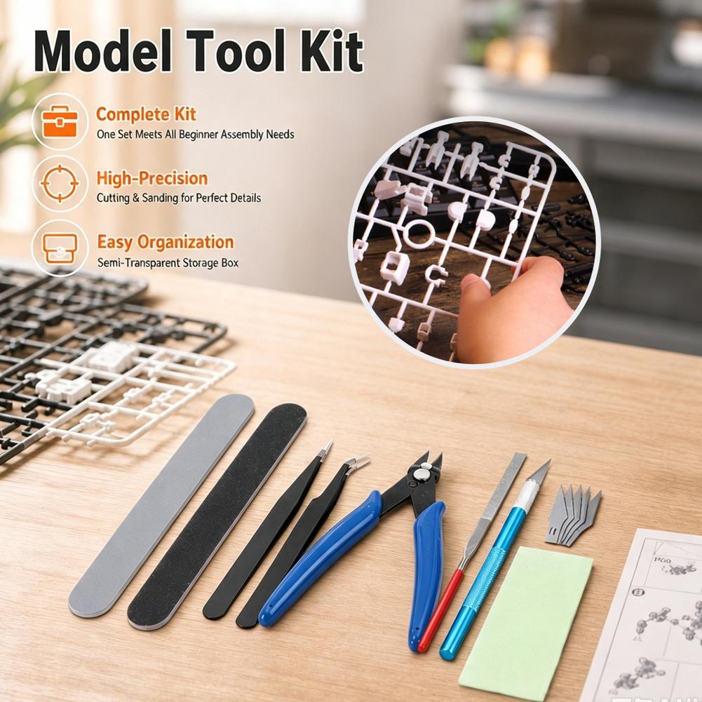 14-delige modelbouw gereedscha - Model Kit Nipper recensie en prijs