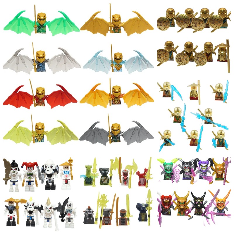 104-delige ninja bouwblokken p - Model Kit Fantasy recensie en prijs