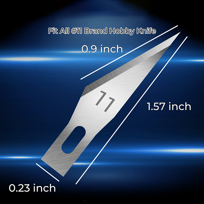 Exacto mesbladen 11, vervangin - Hobby Knife Blade recensie en prijs