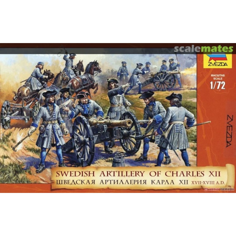 ZVEZDA 8066 1/72 Zweedse artil - Model Kit Zvezda recensie en prijs