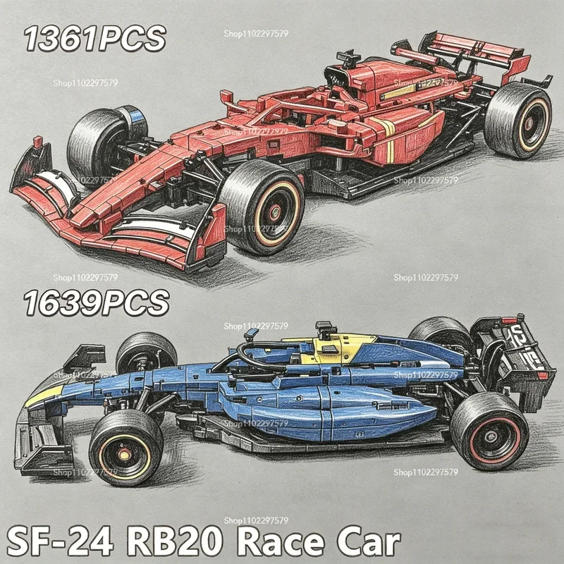 1361/1639PCS Technische RB20 S - Model Kit Chemistry recensie en prijs