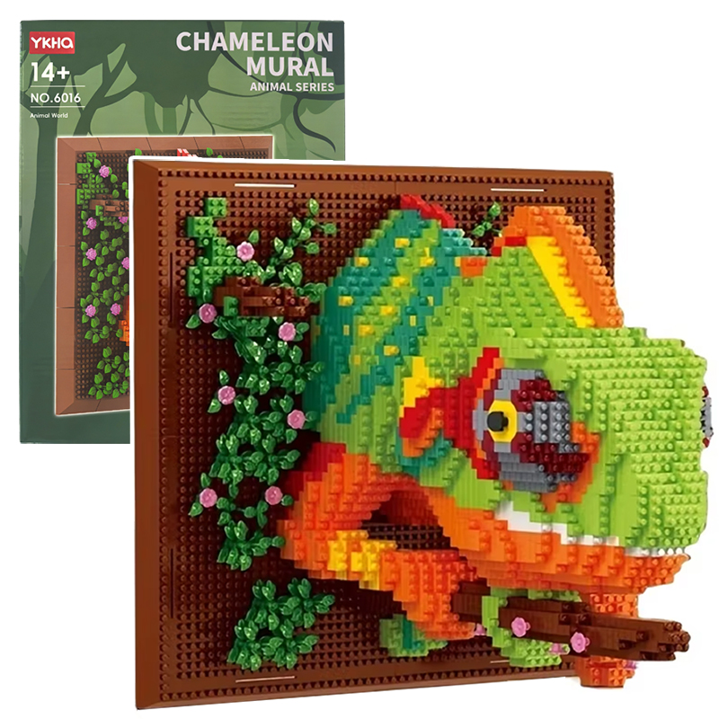 DIY Stereoscopische Schilderij - Model Kit Lizard recensie en prijs