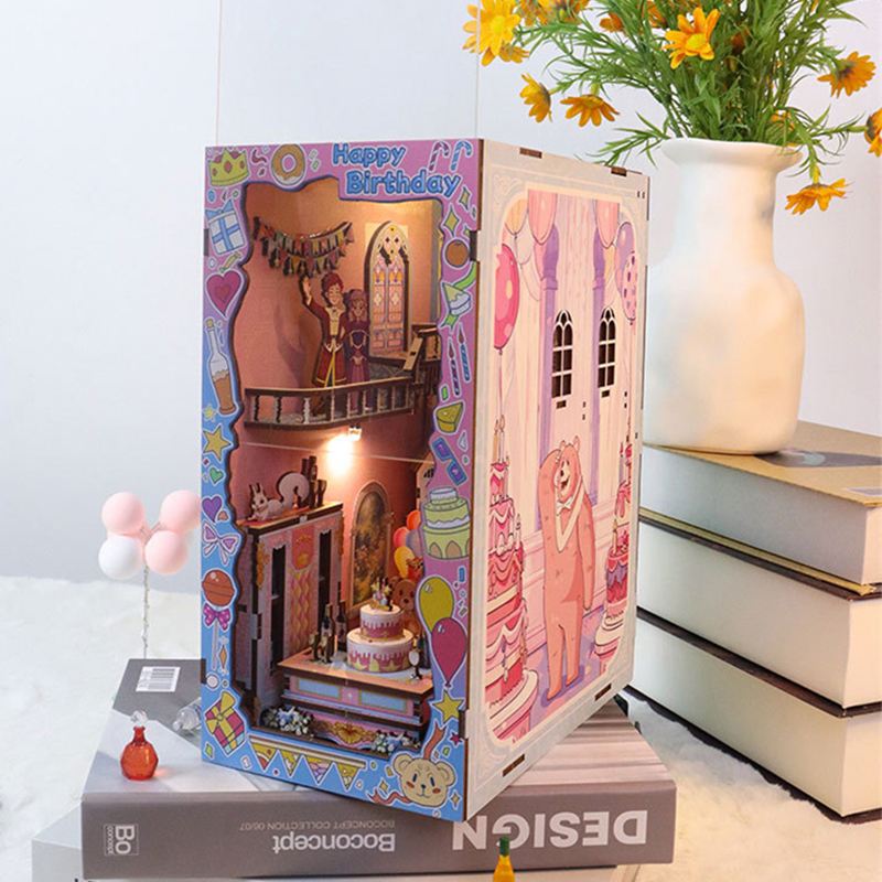 DIY Houten Boekenhoekje Plank  - Model Kit House recensie en prijs