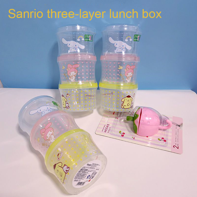 Kitty Bento Box Set 3-delig, s - Model Kitchen Set Pvc recensie en prijs